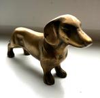 Teckel vintage 60-70 massief koper teckel Caravell Design, Ophalen of Verzenden, Koper