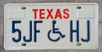 Kentekenplaat nummerplaat nummerbord Texas USA, Ophalen of Verzenden, Zo goed als nieuw, Auto's