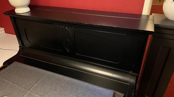 Piano, Muziek en Instrumenten, Piano's, Gebruikt, Piano, Zwart, Ophalen of Verzenden