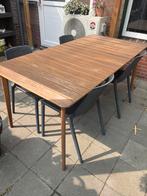 Tuinset, Tuin en Terras, Tuinsets en Loungesets, Ophalen, Gebruikt, Hout, Tuinset