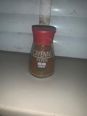 Cayennepeper van Verstegen – bijna volle pot beschikbaar voor biedingen
