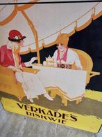 vintage Verkade Biscuits blikken, Verzamelen, Blikken, Ophalen of Verzenden, Gebruikt, Koek(jes), Verkade