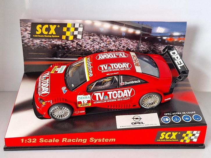 Scx Opel Astra V8 Coupe Dtm Dumbreck Met Hoge intensiteit, Kinderen en Baby's, Speelgoed | Racebanen, Nieuw, Racebaan, Elektrisch