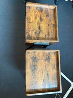 2 Mooie Nachtkastjes - Zo goed als nieuw!, Huis en Inrichting, Minder dan 55 cm, Zo goed als nieuw, Rechthoekig, Hout