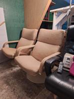 Artifort stoelen fauteuil stoel relax 2 x design vintage, Ophalen, Gebruikt, Design, 75 tot 100 cm