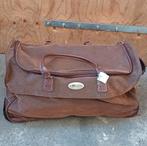 Reistas trolley Leonardo leatherlook, Uitschuifbare handgreep, 30 cm of meer, Gebruikt, Bruin