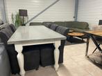 Landelijke Eettafel, Stoelen en Salontafel met Bezorging", Huis en Inrichting, Tafels | Eettafels, Rechthoekig, Ophalen of Verzenden