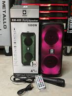 Party Speaker 4 inch met Bluetooth en Microfoon Nieuw, Overige merken, ., Overige typen, Nieuw