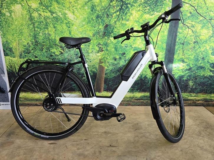 Riese & Müller Nevo city Met Nieuwe 500WH Accu en dropperpo, Fietsen en Brommers, Elektrische fietsen, Gebruikt, Overige merken