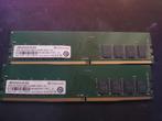 Transcend 16GB (2x8GB) DDR4 3200MHz RAM, Computers en Software, RAM geheugen, Ophalen of Verzenden