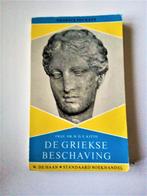 de griekse beschaving- HDF kitto/1958, Ophalen of Verzenden, Zo goed als nieuw
