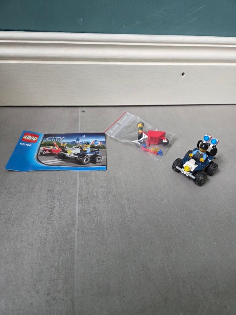 Lego politie ATV Quad, Ophalen of Verzenden