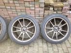Japan racing velgen jr21, Ophalen, 18 inch, Gebruikt, Banden en Velgen