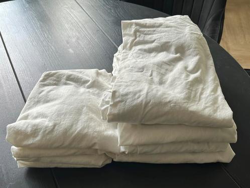 IKEA LEN Hoeslakens Meegroeibed 35x80 4x en 130x80 4x zgan, Kinderen en Baby's, Kinderkamer | Beddengoed, Zo goed als nieuw, Hoeslaken of Sloop