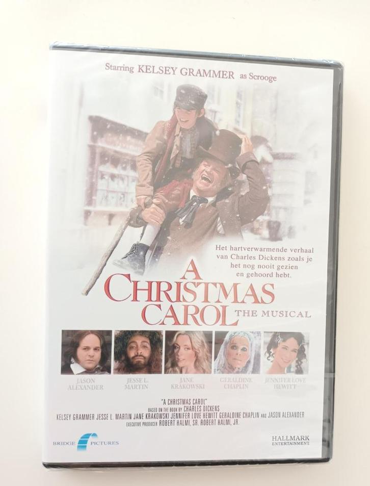 DVD Christmas Carol - The Musical, Cd's en Dvd's, Dvd's | Overige Dvd's, Nieuw in verpakking, Alle leeftijden, Ophalen of Verzenden