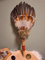 Smudge veren fan waaier sjamaan stick, Ophalen of Verzenden