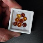 A kwaliteit barnsteen rond facet geslepen, Sieraden, Tassen en Uiterlijk, Edelstenen, Ophalen of Verzenden