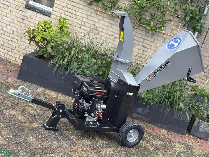 JANSEN Hakselaar versnipperaar 15pk el. start gts1000 PRO, Tuin en Terras, Hakselaars, Gebruikt