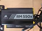 Corsair RM550x (2018) 80+ Gold|Zeer stille kwaliteitsvoeding, Ophalen of Verzenden, Gebruikt