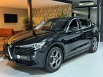 Alfa Romeo Stelvio 2.0 T AWD Super Garantie 280 PK Memory St, Automaat, Zwart, 4 cilinders, Zwart