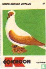 Kroon lucifermerk - Neurenberger Zwaluw, Ophalen of Verzenden, Zo goed als nieuw, Luciferdoosjes of -merken