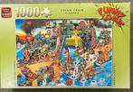Comic puzzel Steam Train Pirates 1000 stukje, Gebruikt, Ophalen of Verzenden, 500 t/m 1500 stukjes