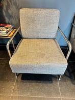 2 fauteuils merk Zuiver voor woning of wachtkamer te koop, Huis en Inrichting, Ophalen, Gebruikt, Twee, Metaal