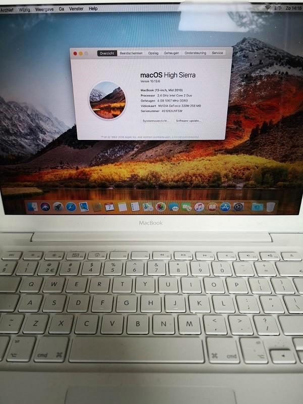 Apple Macbook/laptop, Computers en Software, Apple Macbooks, Gebruikt, MacBook Air, 13 inch, 2 tot 3 Ghz, Ophalen of Verzenden