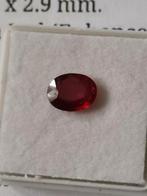1.73ct red Ruby, Ophalen of Verzenden, Zo goed als nieuw