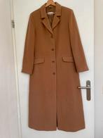 Wollen tussenjas of mantel in maat L, Kleding | Dames, Jassen | Winter, Bruin, Maat 42/44 (L), Ophalen of Verzenden, Zo goed als nieuw