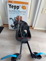 Thule fietsstoeltje Mini en Yepp windscherm, Fietsen en Brommers, Fietsaccessoires | Fietsstoeltjes, Ophalen, Zo goed als nieuw