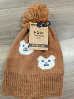 Bruine Hoed met Pompon - One Size, Kleding | Dames, Hoed, Nieuw, Wibra, One size fits all