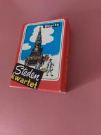 Steden Kwartet,  Papita. 50/60er jaren., Verzamelen, Speelkaarten, Jokers en Kwartetten, Ophalen of Verzenden, Zo goed als nieuw