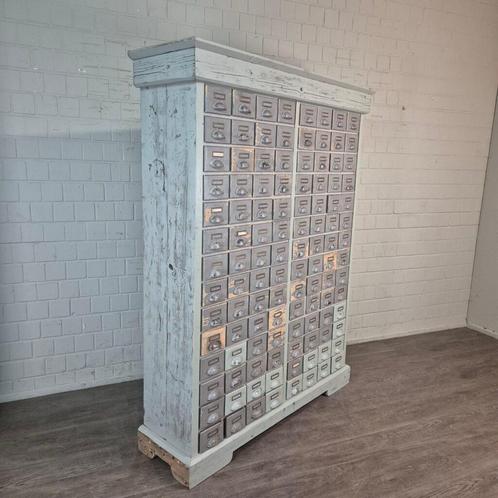 26836 Apothekerskast Ladenkast 1,60 m Grenen, Huis en Inrichting, Kasten | Ladekasten, Zo goed als nieuw, 200 cm of meer, 150 tot 200 cm