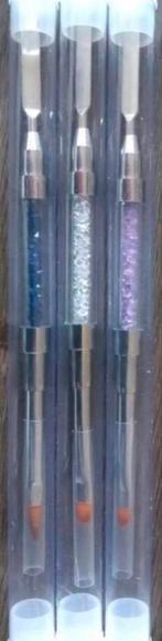 Acrylpenselen flat pointed diverse acryl incl verzend, Overige kleuren, Nieuw, Ophalen of Verzenden, Handen en Nagels