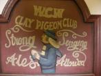 Pub Reclame Uithangbord WCW Clay Pigean Club, Reclamebord, Zo goed als nieuw, Ophalen