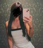 Weave extensions 50 cm donkerbruin, Sieraden, Tassen en Uiterlijk, Uiterlijk | Haarverzorging, Ophalen of Verzenden, Pruik of Haarverlenging