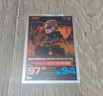 TE KOOP: Topps F1 Turbo Attax 2023 LE3UR Verstappen beschikbaar voor biedingen