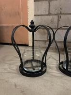 Kaarsenhouders kroon vorm, Huis en Inrichting, Woonaccessoires | Kandelaars en Kaarsen, Ophalen of Verzenden, Minder dan 25 cm
