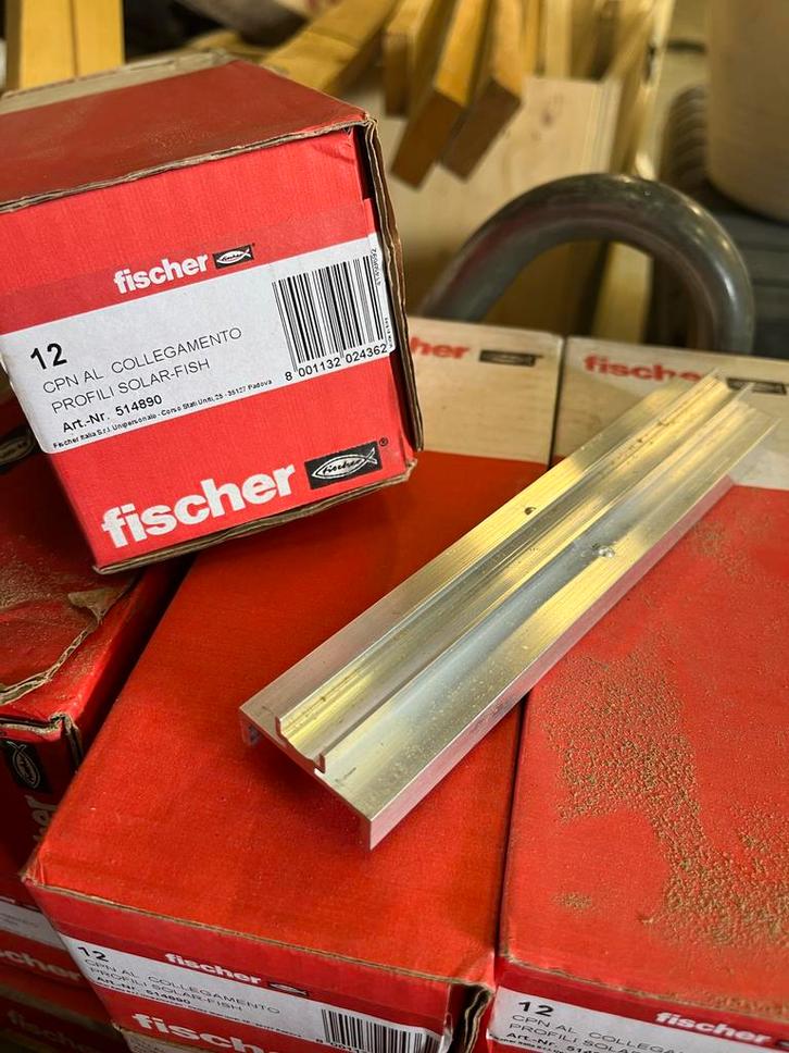 Fischer Koppel Ankers - Solar Montage, Doe-het-zelf en Verbouw, IJzerwaren en Bevestigingsmiddelen, Nieuw, Overige typen, Ophalen
