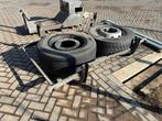 Reservebanden trailer met ophangframe, trailer- & trekasband, Ophalen, Gebruikt, Overige merken, Carrosserie en Plaatwerk
