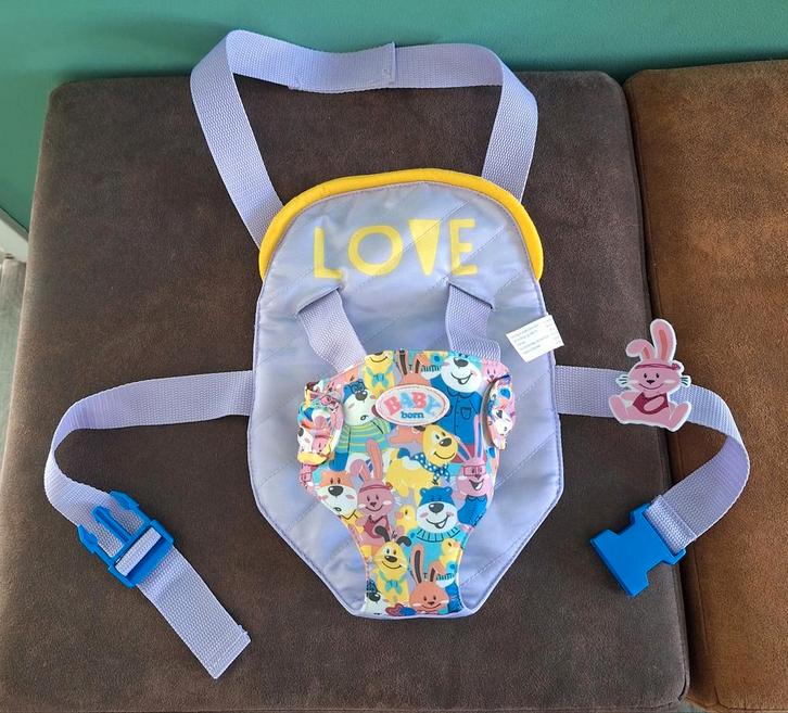 Baby Born Poppendraagzak, Kinderen en Baby's, Speelgoed | Poppen, Gebruikt, Babypop, Ophalen of Verzenden