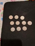 Wilhelmina dubbeltjes uit 1948, Ophalen of Verzenden, Overige typen