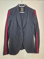 Penn&Ink Donkerblauwe Blazer met Rode Streep - Nieuwstaat!, Kleding | Dames, Jasjes, Kostuums en Pakken, Ophalen of Verzenden