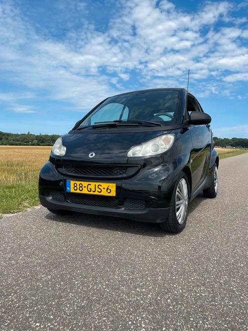 Smart ForTwo 1.0 45KW Coupe MHD AUT 2008 Zwart, Auto's, Smart, ForTwo, Benzine, Euro 4, B, Hatchback, Automaat, Origineel Nederlands