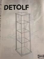 Ikea Detolf glazen kast. Licht houtkleurig, Huis en Inrichting, Nieuw, 25 tot 50 cm, Minder dan 50 cm, 150 tot 200 cm