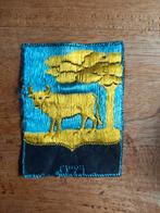 Oude Geborduurde Patch wapen van Oss, Verzamelen, Ophalen of Verzenden, Overige soorten, Overige gebieden, Embleem of Badge