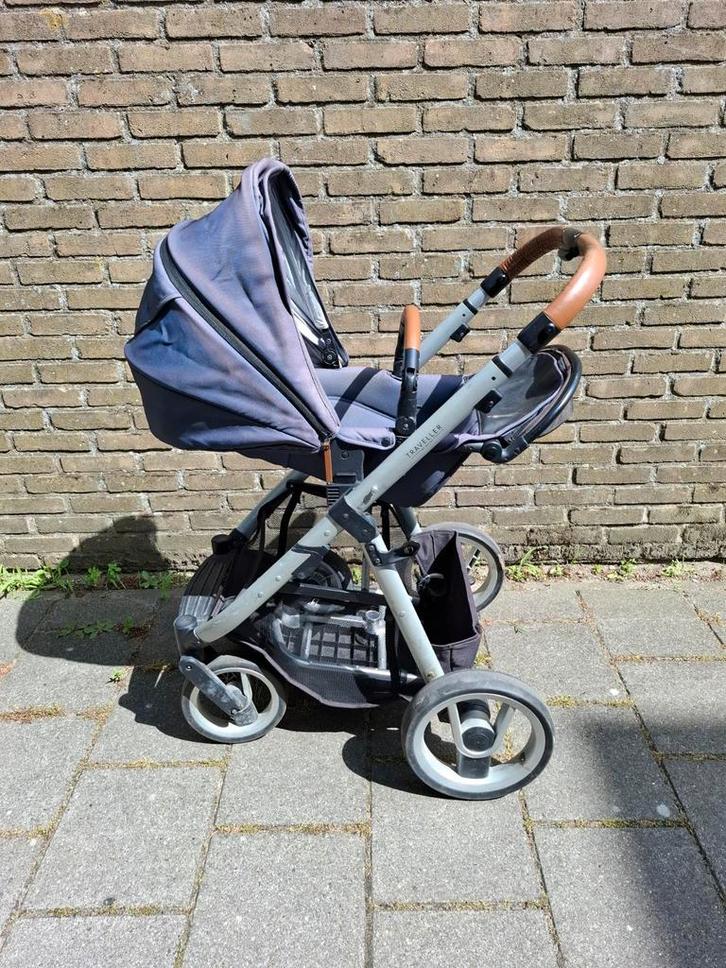Mutsy Traveller 3 in 1 kinderwagen + extra's, Kinderen en Baby's, Kinderwagens en Combinaties, Gebruikt, Mutsy, Ophalen