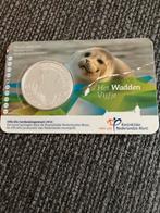 Zilveren 5 Euro Munt - Het Wadden Vijfje 2016, Koningin Beatrix, Euro's, Ophalen of Verzenden, Geboorte of Huwelijk