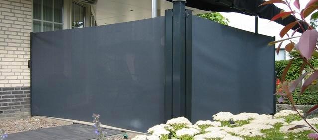 WINDSCHERM OPROLBAAR WIND ROL SCHERM HEK TUINSCHERM TUINHEK, Tuin en Terras, Tuinschermen, Nieuw, Aluminium, 150 tot 200 cm, 200 cm of meer